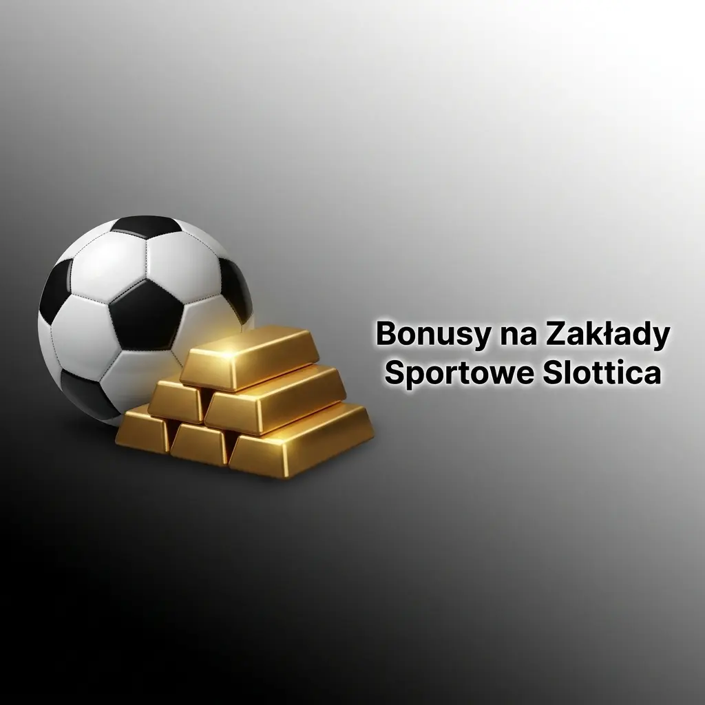 Bonusy na zakłady sportowe Slottica: freebety, podwyższone kursy i cashback dla graczy obstawiających kupony.