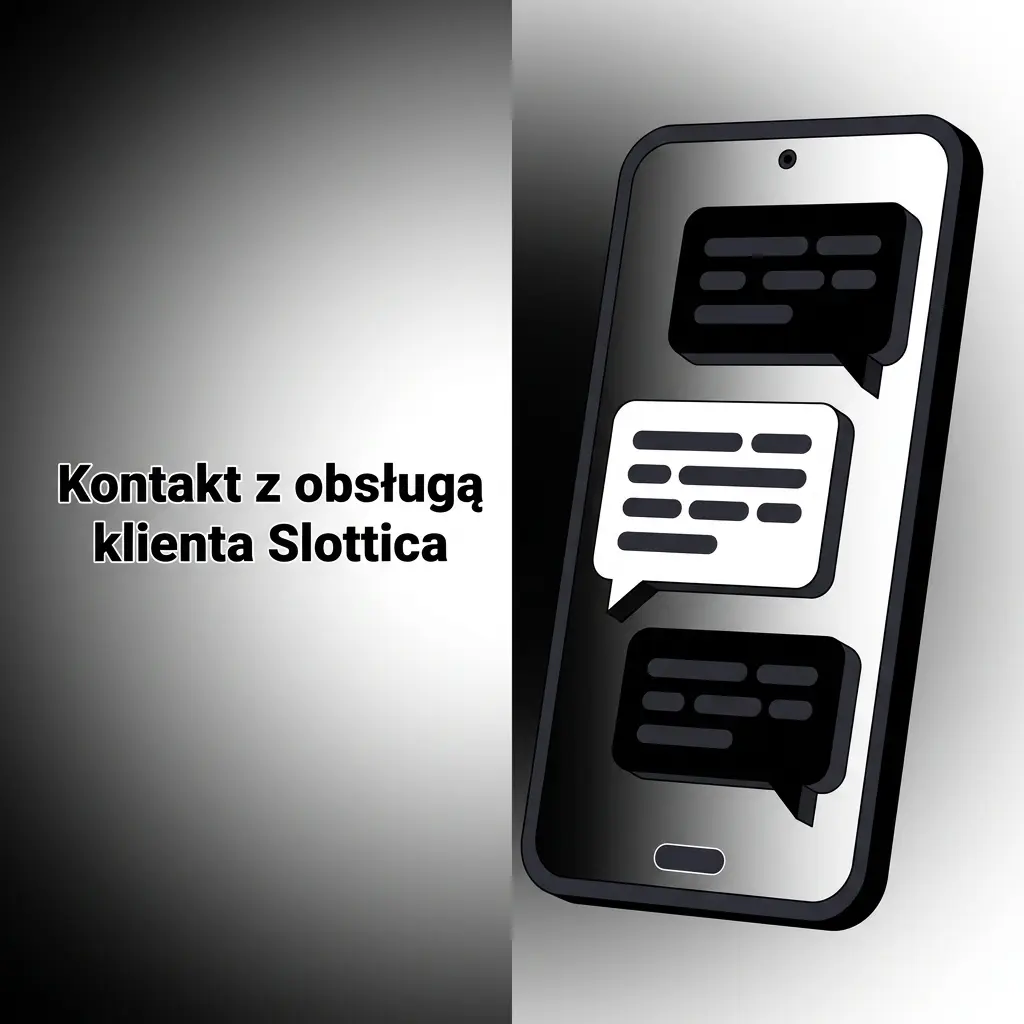 Obsługa klienta Slottica dostępna 24/7 - czat na żywo, e-mail, formularz kontaktowy i sekcja FAQ
