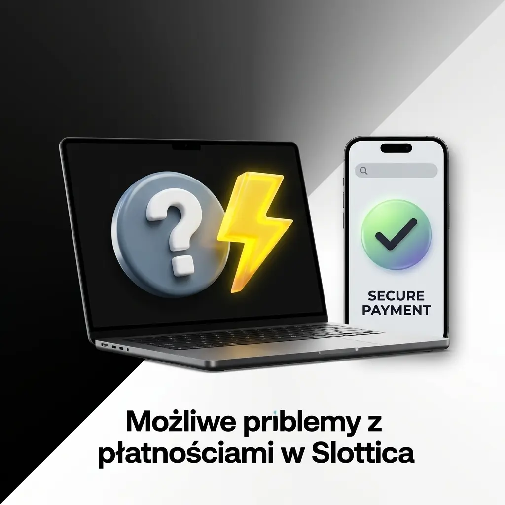 Typowe problemy z płatnościami w Slottica: odrzucony BLIK, brak wypłaty Paysafecard, niezgodność danych, weryfikacja konta.