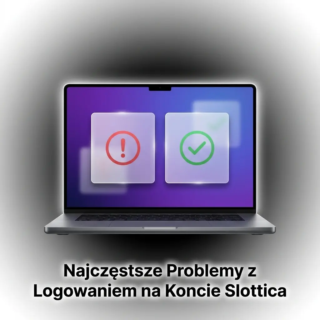 Tabela najczęstszych problemów z logowaniem na koncie Slottica wraz ze sposobami ich rozwiązania.