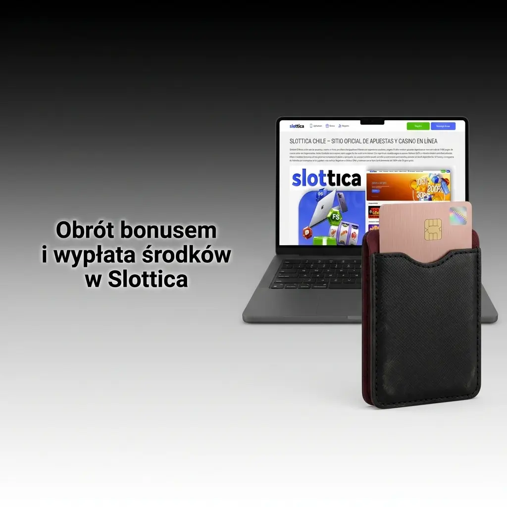 Zasady obrotu bonusem x45 i wypłaty środków w Slottica – wymagania wagera i limit wygranej 3500 PLN.